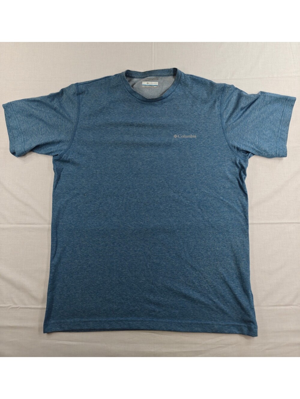 Columbia Men's Medium Blue Omni-Wick Short Sleeve T-Shirt